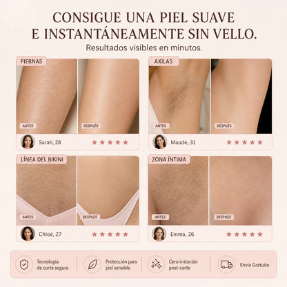 Calmia SilkShave — Depilación Íntima Sin Dolor ni Irritación