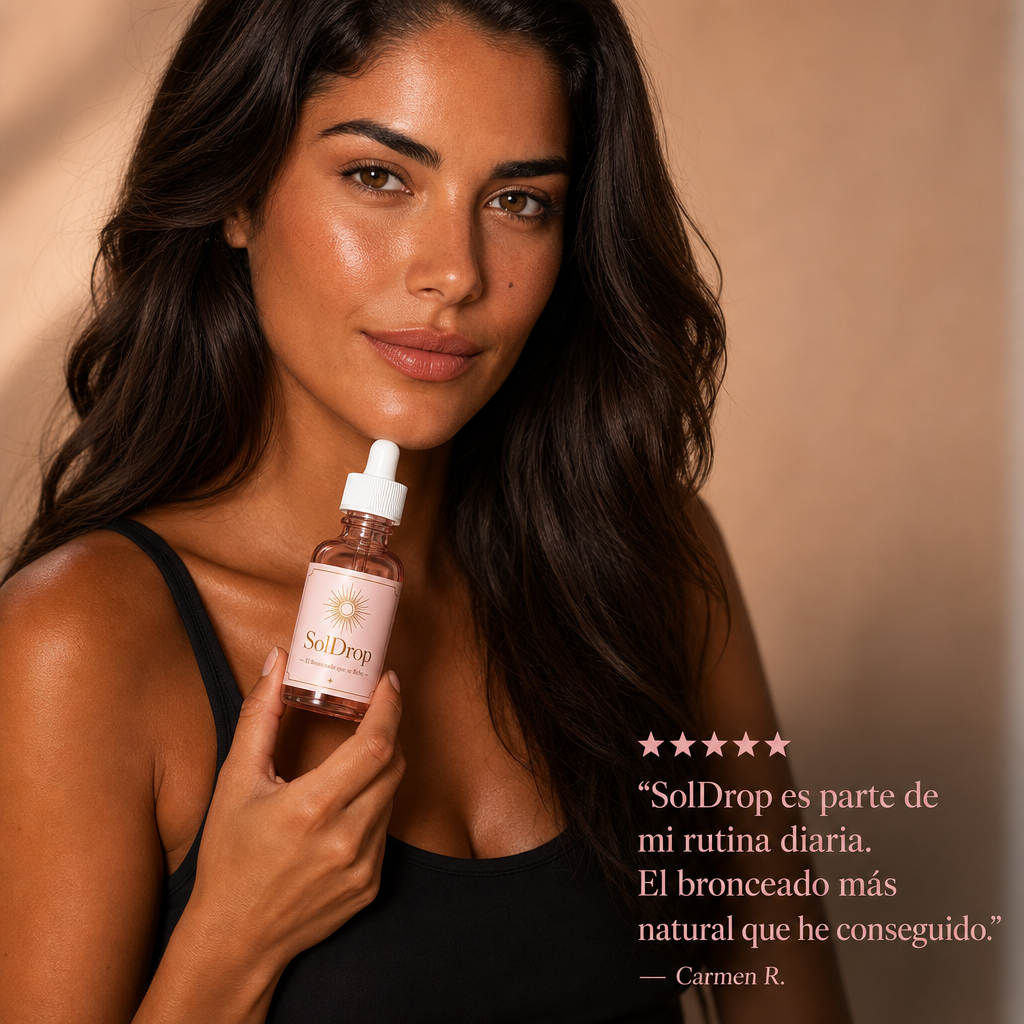 SolDrop — Gotas Bronceadoras Naturales