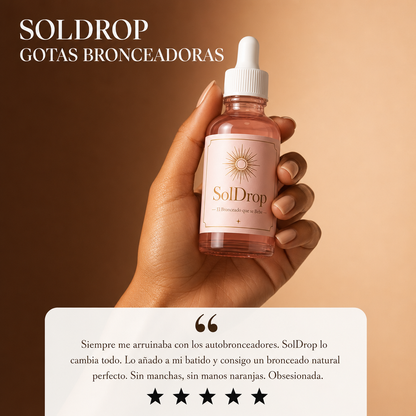 SolDrop — Gotas Bronceadoras Naturales